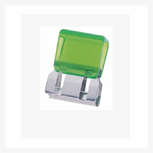 Japaneese Paper Clips Slide Clips, Large, Green, 10 - Slp-2500sp [スライドクリッパーカラー]
