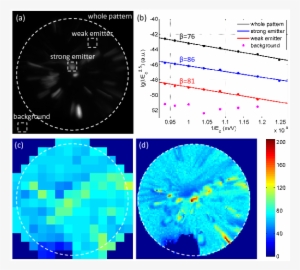 The White Dashed Circle Indicates The Boundary Of The - Circle