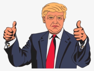 Download - Donald Trump Cartoon Clipart