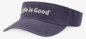 Life Is Good Visor Lig Branded - One Size - Darkest