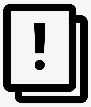 Exclamation Point Icon Png - Respostas Icon