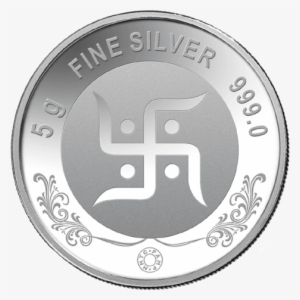 Product Big Image - 5 Gm Silver Coin