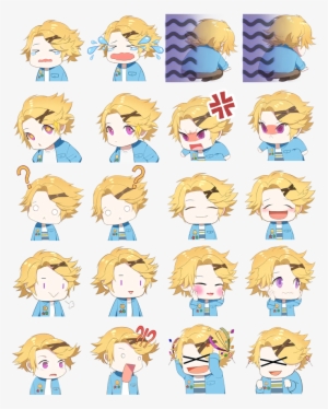 Yoosung - Mystic Messenger Emojis Yoosung