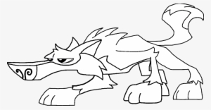 Animal Jam Base Wolf