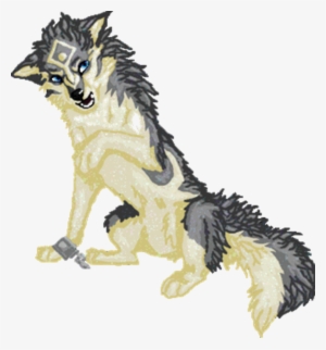 Animated Wolf Png - Wolf Link Pixel Art