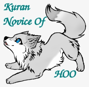 Anime Wolf Pup - Chibi Wolf Coloring Page