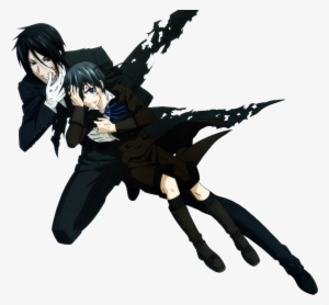 Black Butler - Black Butler Sebastian And Ciel Png