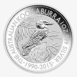 Reverse 1oz Australian Kookaburra Silver Bullion Coins - 10 Oz Silver Kookaburra 2015