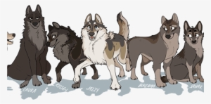 Anime Wolf Pack Fun Wolf Facts - Wolf