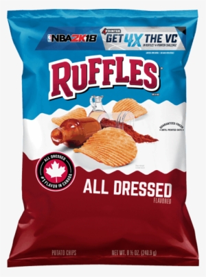 70 For Ruffles® Potato Chips - All Dressed Ruffles