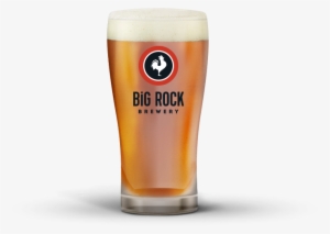 Can't Decide Use The Beer Match Tool To Discover The - Big Rock Brewery Glass