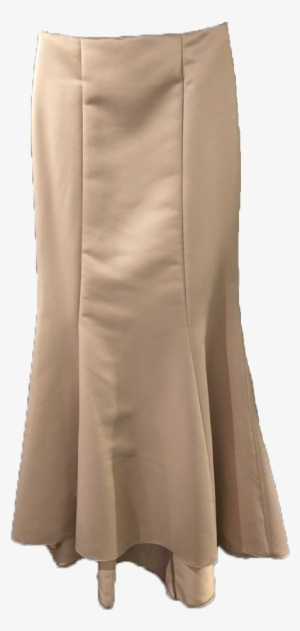 Maxi Mermaid Skirt With Ruffles - Skirt