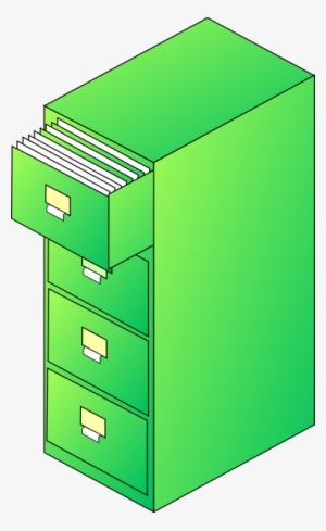How To Set Use Filing Cabinet Green Svg Vector - File Cabinet Clip Art