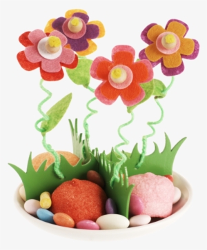 Diy Plate Divider "flower Meadow\ - Betzold Teller-nestchen Blumenwiese