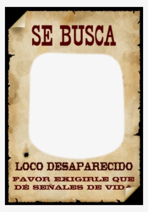 Se Busca Png - Bala Loca