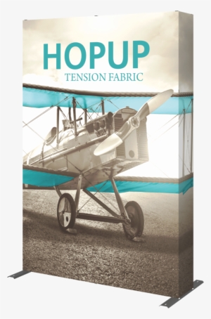 Hopup Backwall Display 5' - Tension Fabric Banner Display