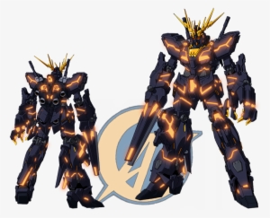 The Golden Glow Of Its Exposed Psycho-frame Shines - Banshee Green Psycho Frame