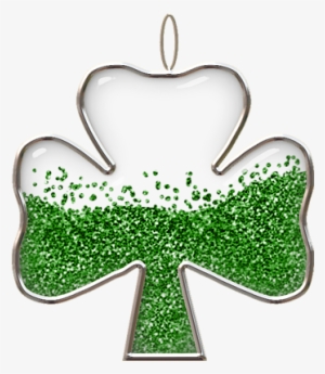 St Patricks Day Shamrock Clover Decor Png Clipart - St Patrick Cross Png