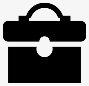File Simpleicons Business Black Wikimedia Commons Open - Briefcase Icon Vector