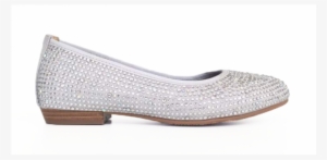 Mf192-0 White Shine - Ballet Flat