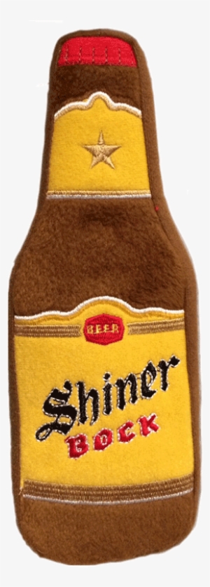 Shiner Bock Bottle Dog Toy With Squeaker - Shiner Bock Dog Toy