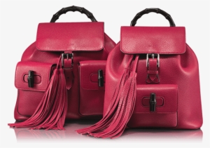 The 'double Hero' Gucci Leather Backpack With Fringe - Gucci Collezione 2015 Borse