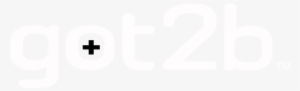 Got2b Uk Productline Logo Weiss - Black-and-white