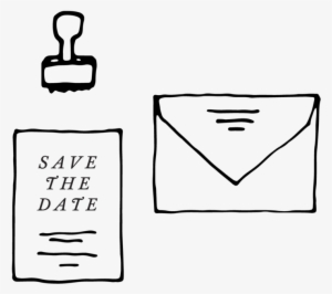 Save The Date Stamp - Save The Date