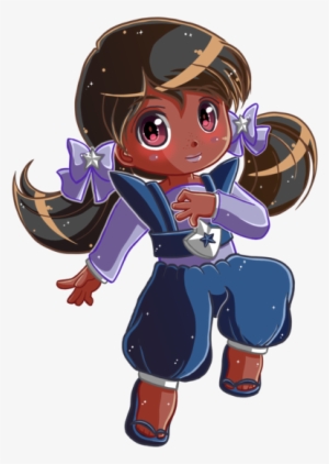 “commission - Rainbow Brite Shirt Indigo