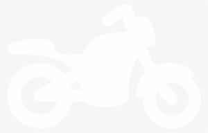 Motorcycle Icon - Motorbike Icon White Png