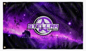 Stellar Wall Flag Interstellar - Slogan Flag