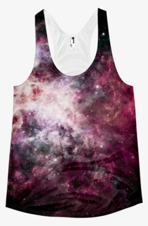 Interstellar Womens Racerback Tank Top - Dream