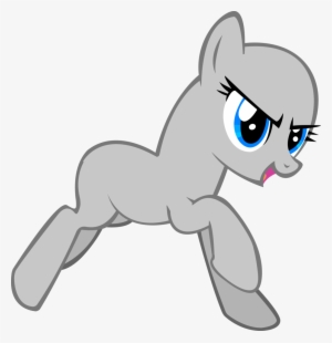 Running Base Vector Base 5 By Colorbl - My Little Pony Running Base