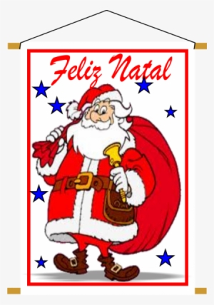 Banner Papai Noel - Cartoon