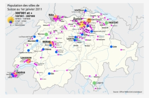 Distribution Villes De Suisse Fr - Città Svizzera