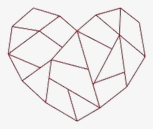 Lines Geometric Heart Christmas Love Loveheart - Drawing