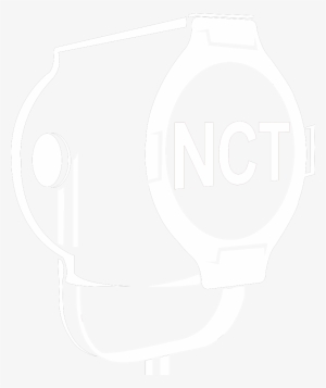 White Hi Res Nct Logo Cropped - Illustration