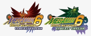 Mega Man Battle Network 6 Logo - Megaman Battle Network 6 Cybeast Falzar Logo