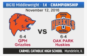 Gph Grizzlies Vs Oak Park Huskies - Middleweight