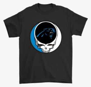 Carolina Panthers Grateful Dead Steal Your Face Football - Grateful Dead
