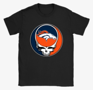 Nfl Team Denver Broncos X Grateful Dead Logo Band Shirts - Grateful Dead Steal Your Face