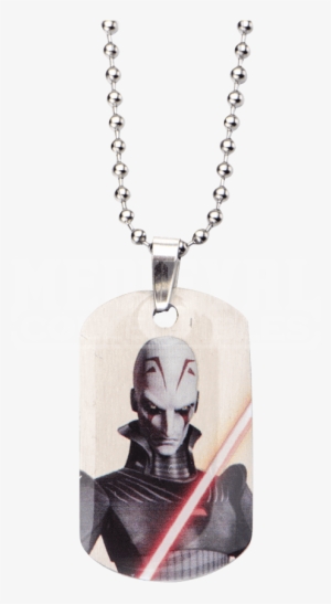 Star Wars Rebels Inquisitor Kids Dog Tag Necklace