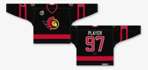 Road Jersey 1992 To - Ottawa Senators Original Logo