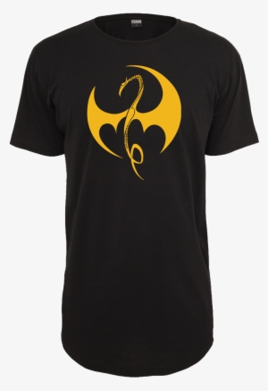Iron Fist T-shirt Urban Classics Long Tee Black