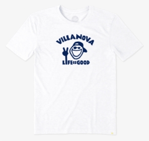 Men's Villanova University Peace Jake Cool Tee - 30 Seconds To Mars Triad Shirt