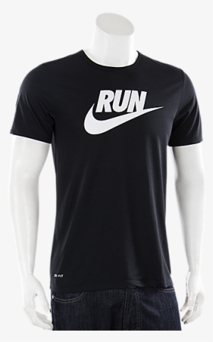 Nike Run Swoosh Black - Nike Shirts My Feet Hurt