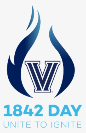 Help Us Celebrate 1842 Day - Villanova Wildcats Round Enamel Charm