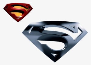 Superman Logo Transparent Background Download - Silver Superman Logo Png