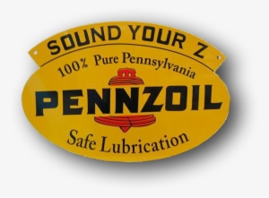 Pennzoil Z Double Sided - Penzoil T-shirt (l,xl) 100% Pure Pennsylvania Safe