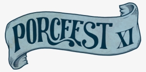 Porcfest Xi Ribbon Png - Ribbon Logo Png